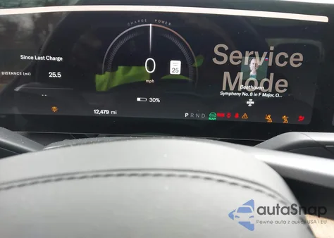 2023 Lucid Air Touring z USA, uszkodzony, nr VIN 50EA1TEA0PA001167